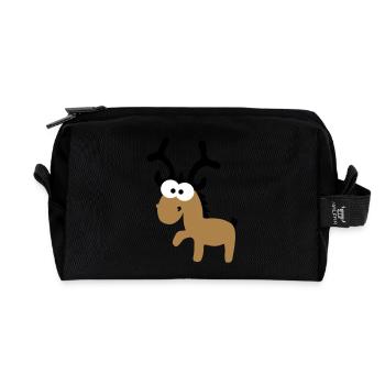 rennes - Trousse de toilette en tissu recyclé - noir - Devant