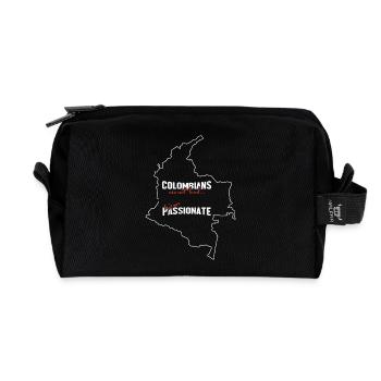 Kolumbien - Recycelte Kulturtasche - Schwarz - Vorne