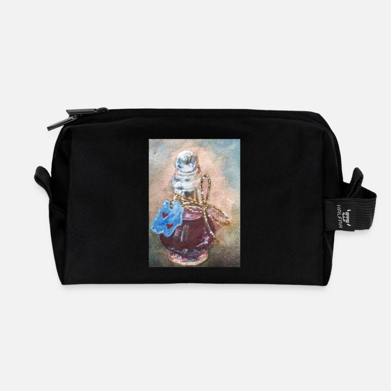 Zaubertrank - Recycelte Kulturtasche - Schwarz