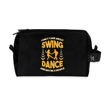 Swing Swing-Musik - Recycelte Kulturtasche - Schwarz - Vorne