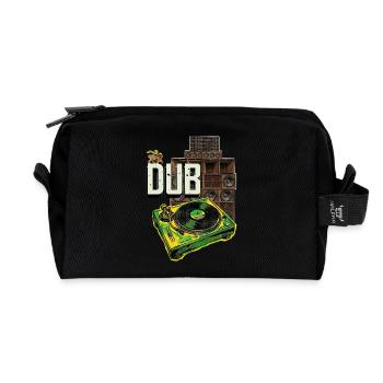 Dub Reggae Soundsystem Plattenspieler - Recycelte Kulturtasche - Schwarz - Vorne