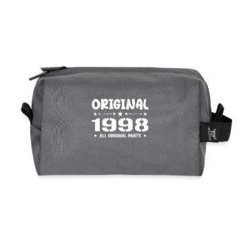 Né en 1998, Cadeau Anniversaire 1998 Original 1998 - Recycelte Kulturtasche - Anthrazit - Vorne
