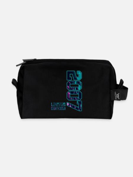 2007 Jahrgang Limited Edition - Recycelte Kulturtasche - Schwarz