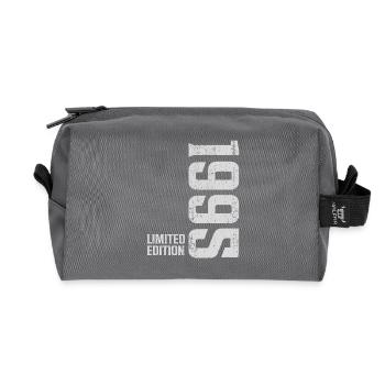1995 Jahrgang Limited Edition - Recycelte Kulturtasche - Anthrazit - Vorne