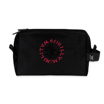 templars knights symbol - Recycelte Kulturtasche - Schwarz - Vorne
