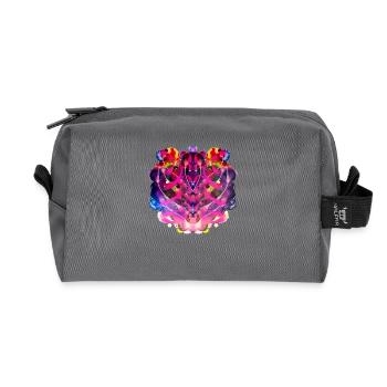 peng2 - Recycelte Kulturtasche - Anthrazit - Vorne