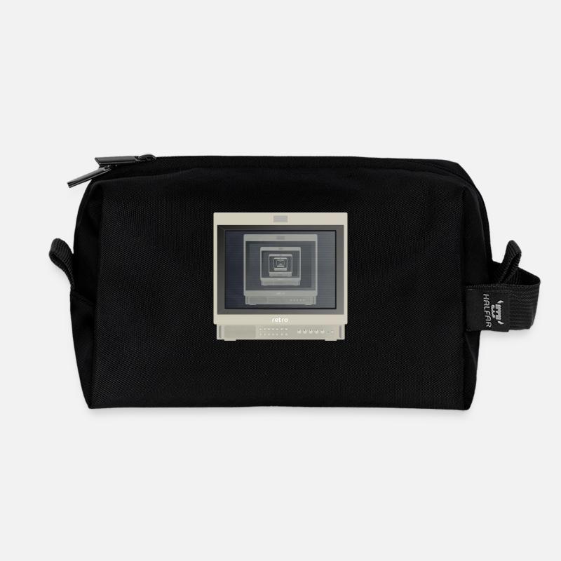 PVM Lover - Unendliche Schleife - Recycelte Kulturtasche - Schwarz