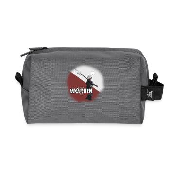 Garde de la ville - Trousse de toilette en tissu recyclé - anthracite - Devant