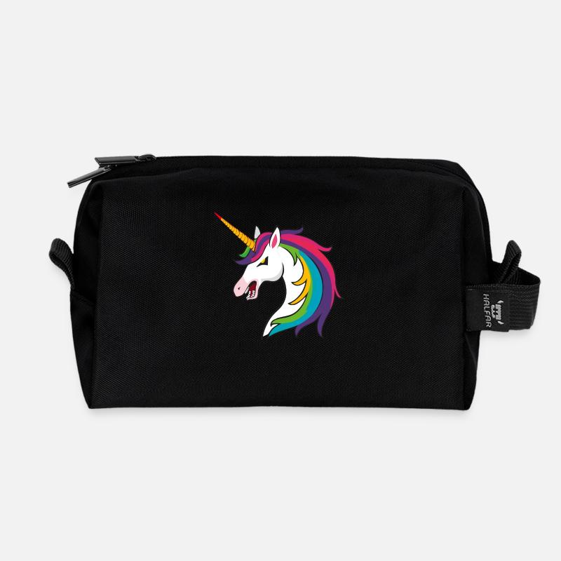 Unicron Evil - Recycelte Kulturtasche - Schwarz