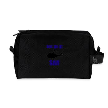 BELL SAR - Recycled Toiletry Zip Bag - black - Front