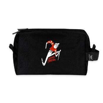 Dansez comme Tom - Trousse de toilette en tissu recyclé - noir - Devant