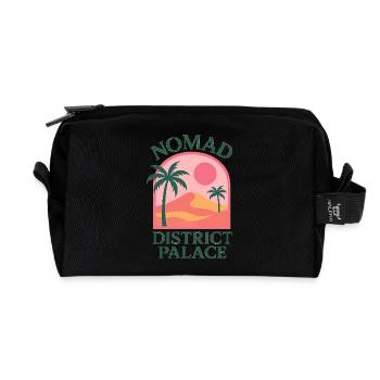 NPD004 - Trousse de toilette en tissu recyclé - noir - Devant