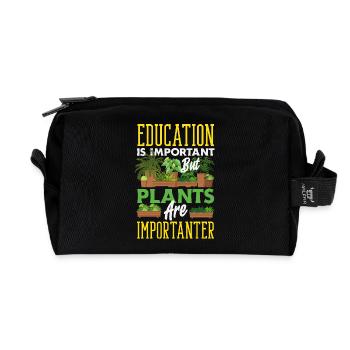 Garten- Und Pflanzenliebhaber Geschenke - Recycelte Kulturtasche - Schwarz - Vorne