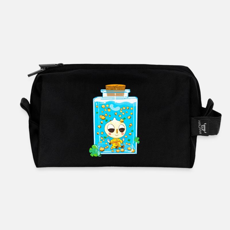 Tama Pickels - Recycled Toiletry Zip Bag - black