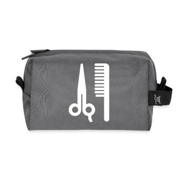 coiffeur - Trousse de toilette en tissu recyclé - anthracite - Devant