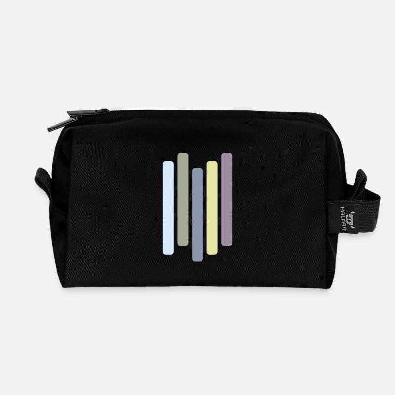 Eve Nord Style 26 - Recycelte Kulturtasche - Schwarz