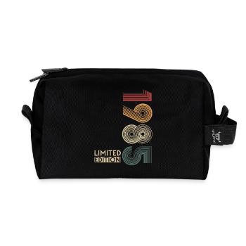 1985 Vintage Edition Limitée - Trousse de toilette en tissu recyclé - noir - Devant