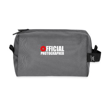 Offizieller Fotograf - Recycelte Kulturtasche - Anthrazit - Vorne