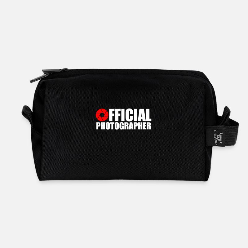 Offizieller Fotograf - Recycelte Kulturtasche - Schwarz