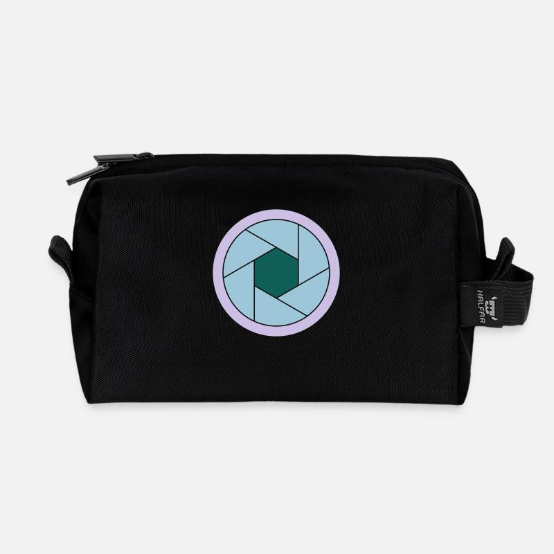 Blende - Recycelte Kulturtasche - Schwarz