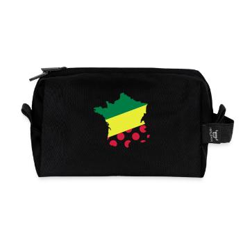 Tour de France - Trousse de toilette en tissu recyclé - noir - Devant