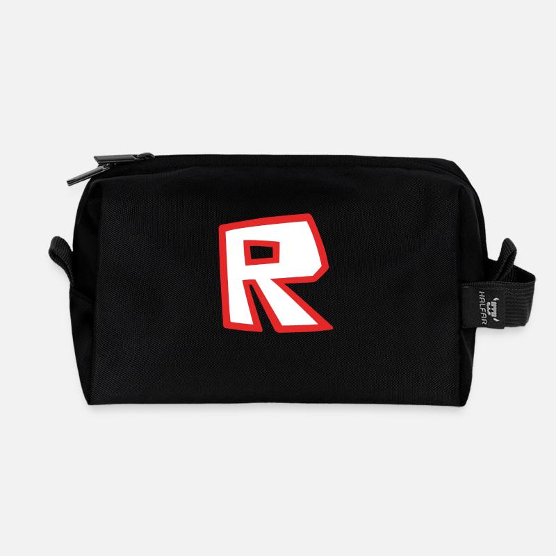 Roblox - Recycled Toiletry Zip Bag - black
