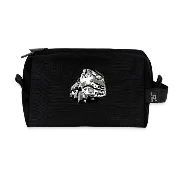 Lastwagen - Recycelte Kulturtasche - Schwarz - Vorne