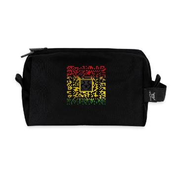 Reggae Code - Recycelte Kulturtasche - Schwarz - Vorne