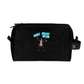 CABBAGE - Recycled Toiletry Zip Bag - black - Front