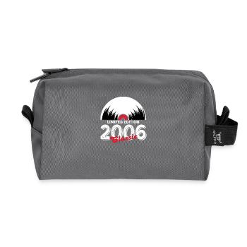 Limitierte Auflage 2006 Classic Vinyl - Recycelte Kulturtasche - Anthrazit - Vorne