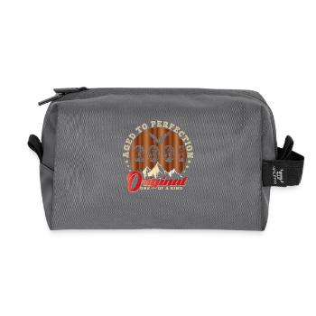 Kultiges Jubiläum 2001 - Recycelte Kulturtasche - Anthrazit - Vorne
