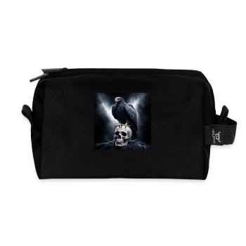 Eagle 1 - Recycelte Kulturtasche - Schwarz - Vorne