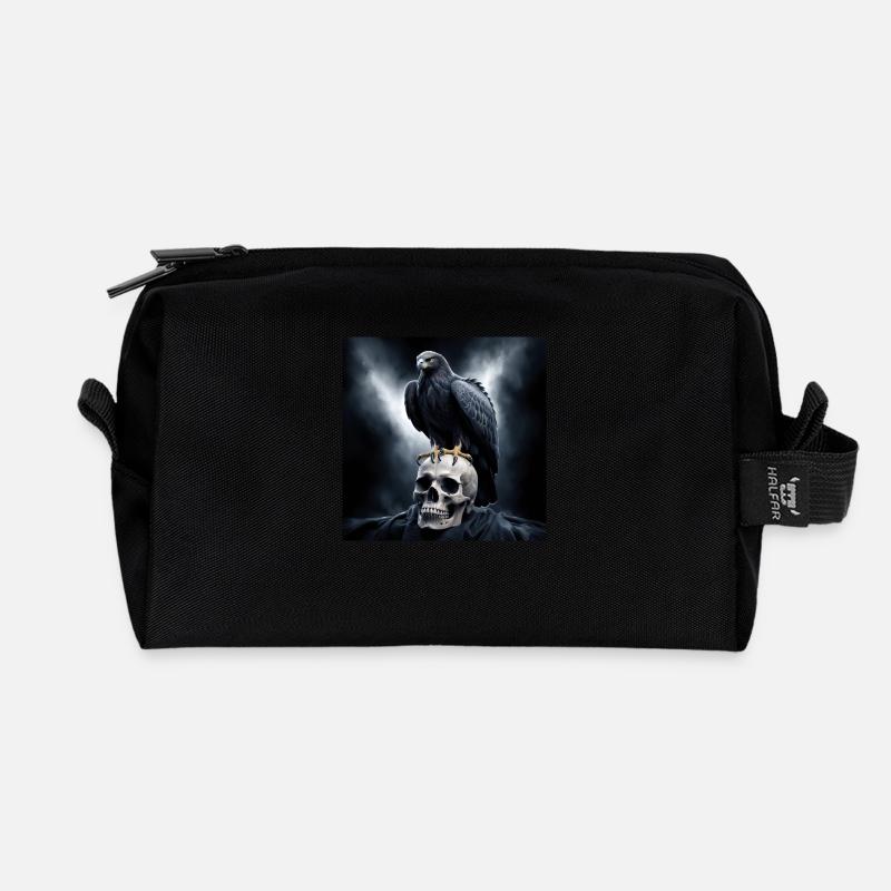 Eagle 1 - Recycelte Kulturtasche - Schwarz