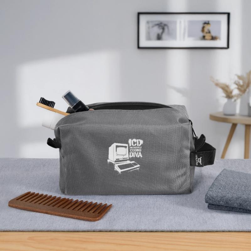 Expert in precise coding Recycled Toiletry Zip Bag