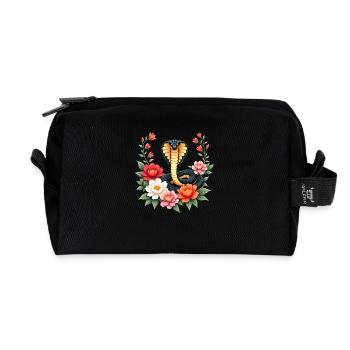 Happy Lunar New Year 2025 Year of The Snake - Recycelte Kulturtasche - Schwarz - Vorne