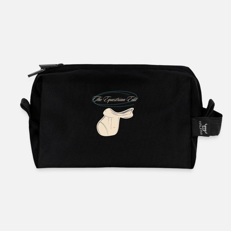 Pferdesattel The Equestrian Edit - Recycelte Kulturtasche - Schwarz