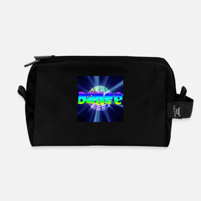 Miro GZ Dance - Recycled Toiletry Zip Bag - black