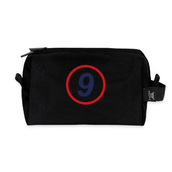 Circle Five Nine – Stilvolles Design für alle - Recycelte Kulturtasche - Schwarz - Vorne