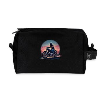 Freiheit - Recycelte Kulturtasche - Schwarz - Vorne