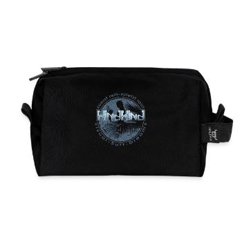 Visual Surf dream - Recycelte Kulturtasche - Schwarz - Vorne