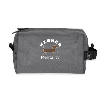 Wiener Mentalität - Recycelte Kulturtasche - Anthrazit - Vorne