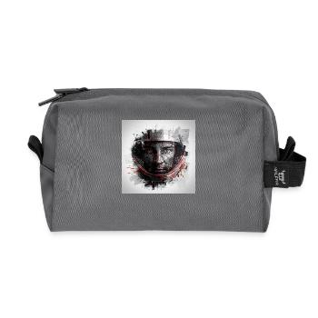 Motorsport - Recycled Toiletry Zip Bag - anthracite - Front