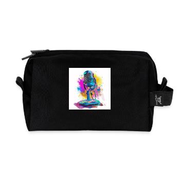 Gaming Microphone - Recycelte Kulturtasche - Schwarz - Vorne