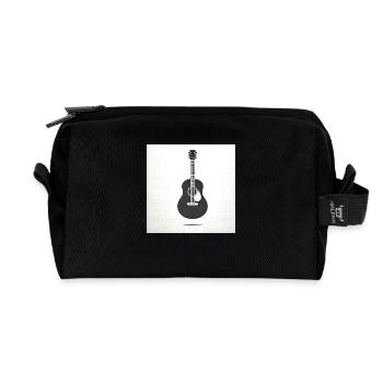 La beauté simple de la guitare acoustique - Trousse de toilette en tissu recyclé - noir - Devant