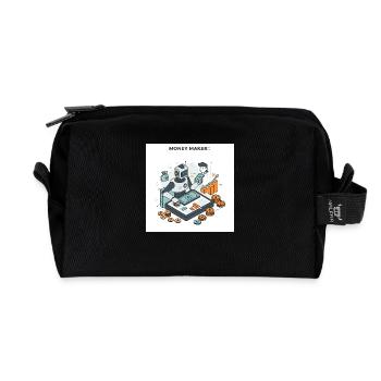 Die Kunst des Geldmachens: Wege zum Wohlstand - Recycelte Kulturtasche - Schwarz - Vorne