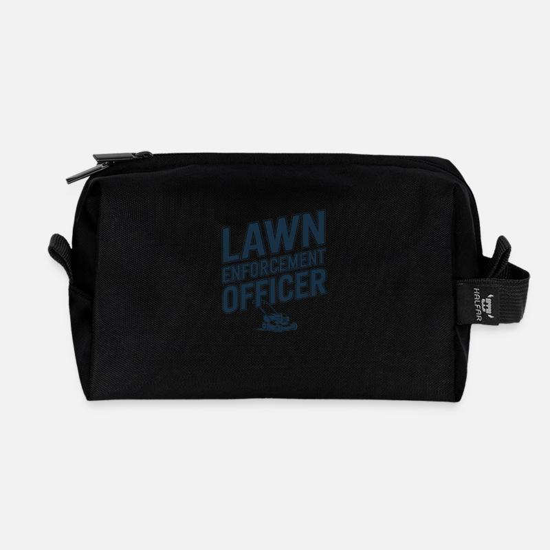 Lawn Enforcement Officer - Recycelte Kulturtasche - Schwarz