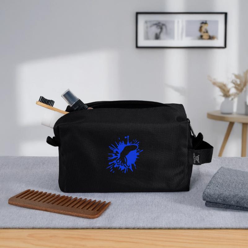 Octopus Paint Blobs Octopus Drops Graffiti Blobs Recycled Toiletry Zip Bag