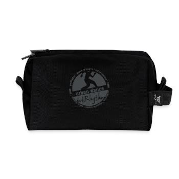 Urban Dance - Recycelte Kulturtasche - Schwarz - Vorne