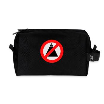No-Illuminati - Trousse de toilette en tissu recyclé - noir - Devant
