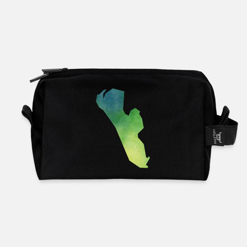 Fanoe - Recycelte Kulturtasche - Schwarz